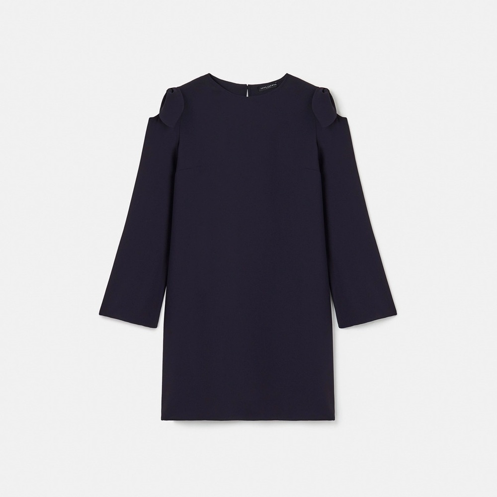 Tara Jarmon Shift Dress with Bow Details